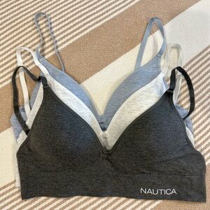 Nautica Women's Bralette Trio
